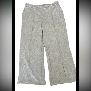 Scoop Womens Ultimate Scubaknit Seamed Sweatpants Light Gray XL (0549)